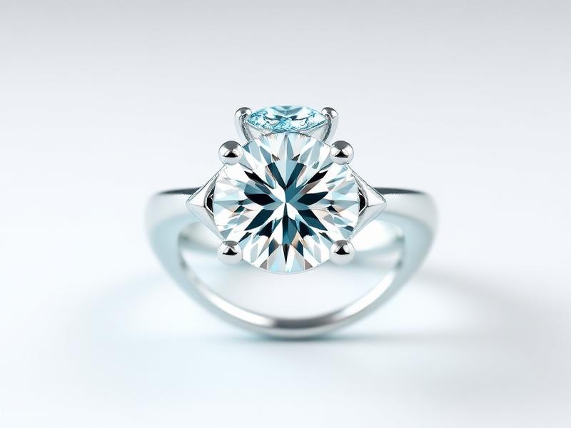 Jewellery designer working on a digital ring model